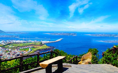 韓國濟州島城山日出峰