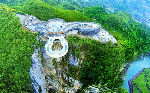 云陽(yáng)云端廊橋4